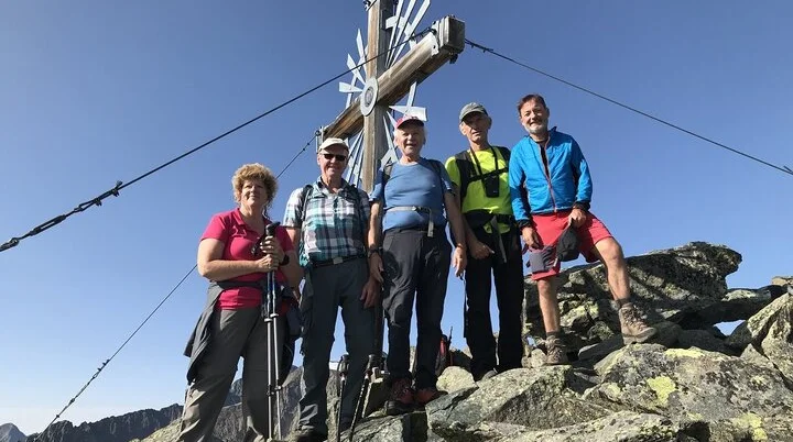 Knotenspitze über der Neue Regensburger Hütte | © Joachim Hofmann Knotenspitze über der Neue Regensburger Hütte | © Joachim Hofmann