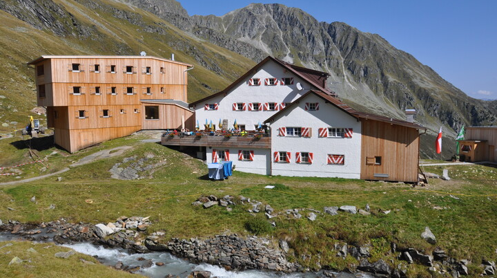 Neue Regensburger Hütte | © Toni Putz